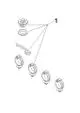 DORNBRACHT-Halter-fuer-Aquamoon-ATT-ERSATZTEILE-90100109001-25-85-x-41-3-x-17-mm-9010010900190 gallery number 1